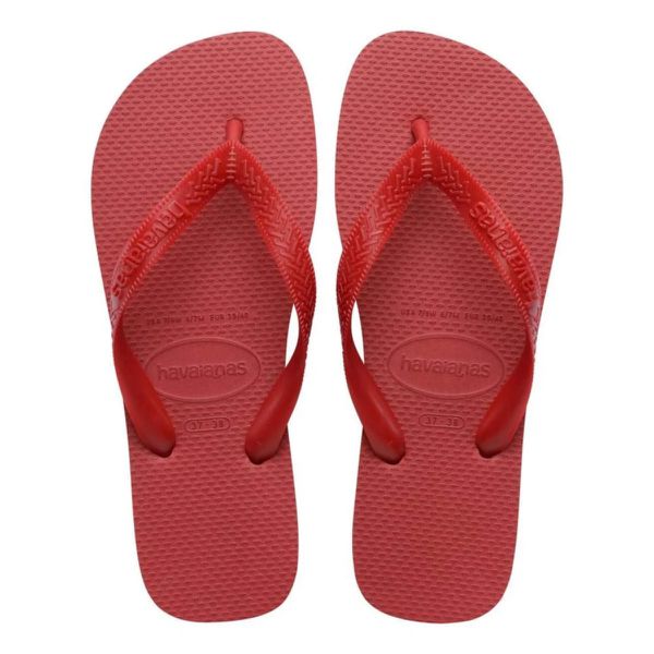 Chinelo Havaianas Unissex Top-Vermelho Apache - SÃO ROQUE CALÇADOS