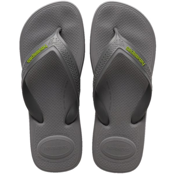 Chinelo Havaianas Top Max Comfort-Cinza Aço - SÃO ROQUE CALÇADOS