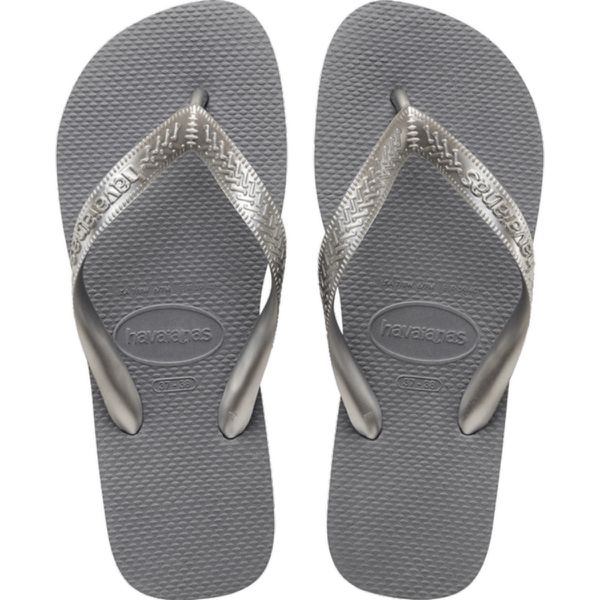 Chinelo Havaianas Top - Cinza Aço - SÃO ROQUE CALÇADOS