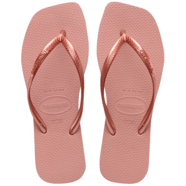 Chinelo Havaianas Slim Square - Rosa Crocus - SÃO ROQUE CALÇADOS