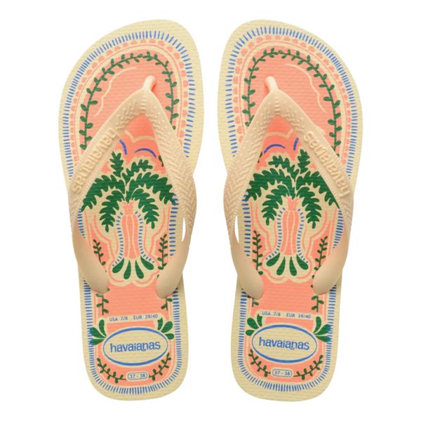 Chinelo Havaianas Top Summer Vibes -Buttercream - SÃO ROQUE CALÇADOS