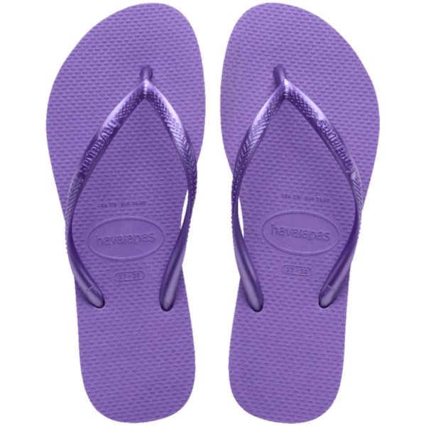 Chinelo Havaianas Slim-Lilas Escuro - SÃO ROQUE CALÇADOS