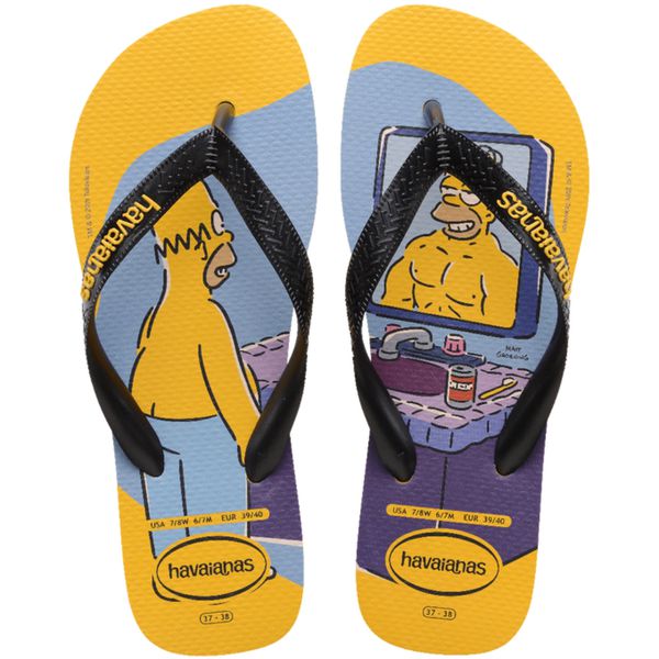 Chinelo Havaianas Simpsons - SÃO ROQUE CALÇADOS