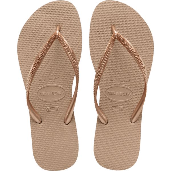 Chinelo Havaianas Slim - Rose Gold - SÃO ROQUE CALÇADOS