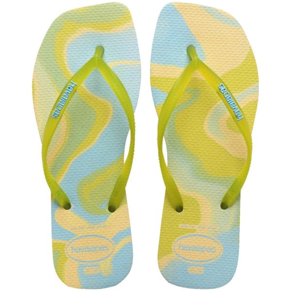 Chinelo Havaianas Slim Square Jelly-Buttercream - SÃO ROQUE CALÇADOS