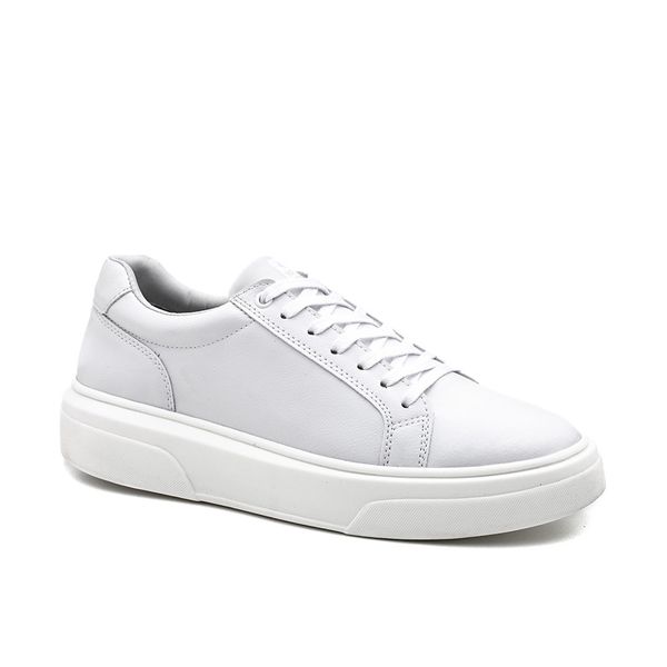 Tênis Masculino Branco Solado Alto 800541