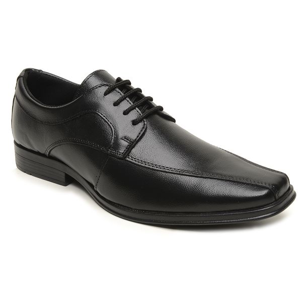 Sapato Social Oxford Masculino De Couro 911 Preto BR2