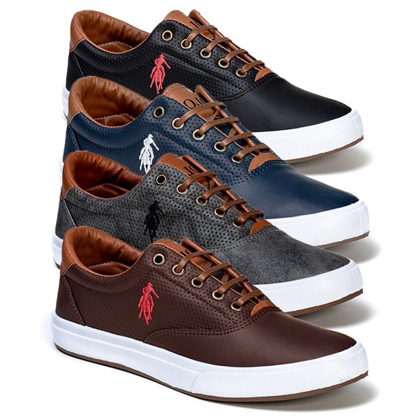 Combo 4 Pares Polo Open Masculino