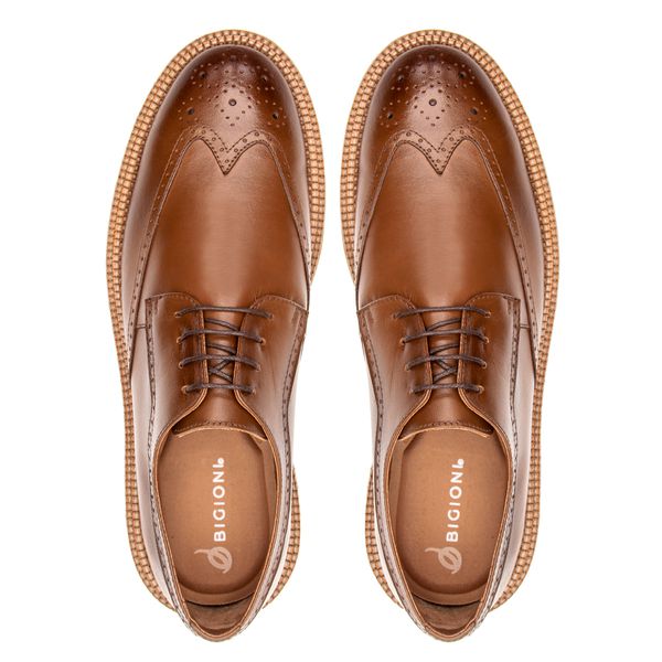 Sapato derby outlet brogue masculino
