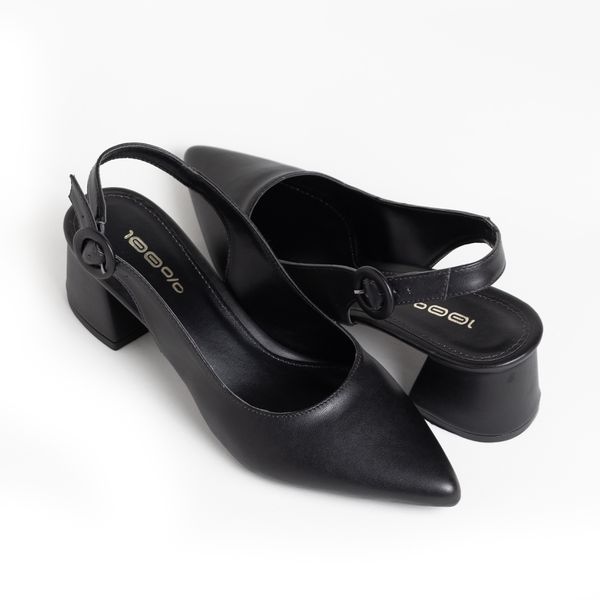 Slingback Napa Preto