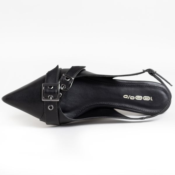 Slingback Napa Santorine Preto