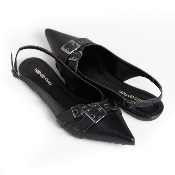Slingback Napa Santorine Preto