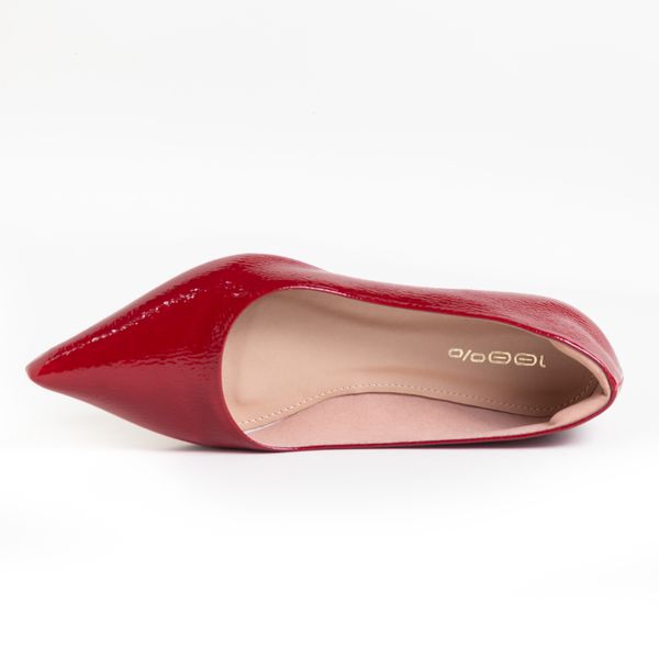 Sapatilha Verniz Molhado Malbec