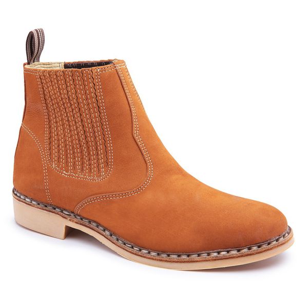 Bota de couro online