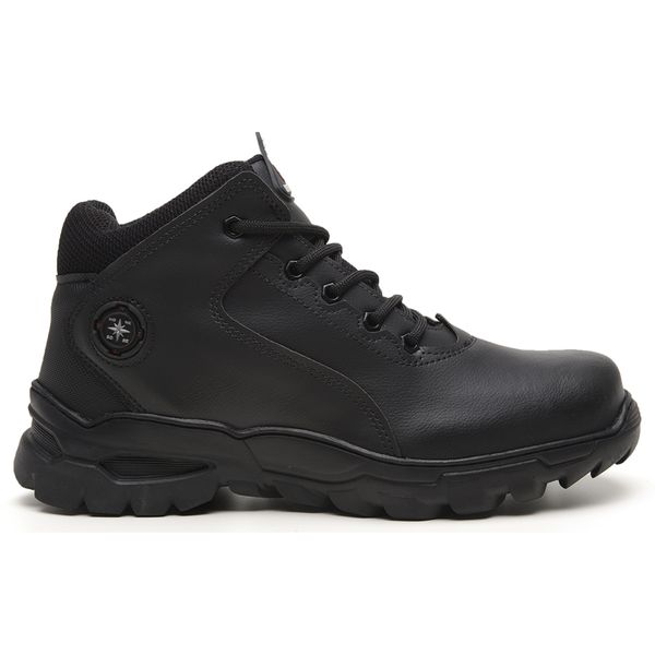 Bota Adventure Masculina Preta Tênis Trilha