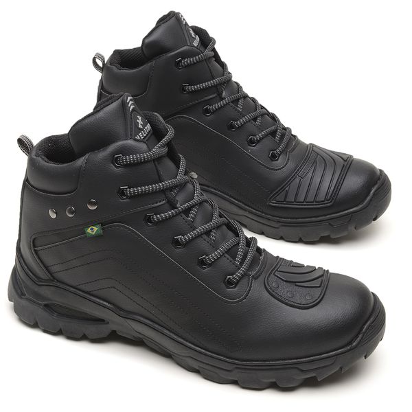 Bota Adventure Masculina Coturno Preto