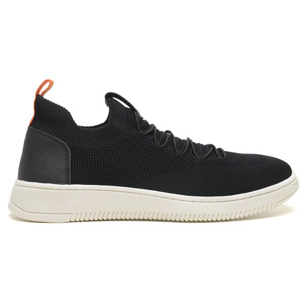 Tênis Meia Masculino Casual Confortável Leve Preto