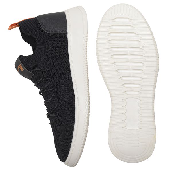 Tênis Meia Masculino Casual Confortável Leve Preto