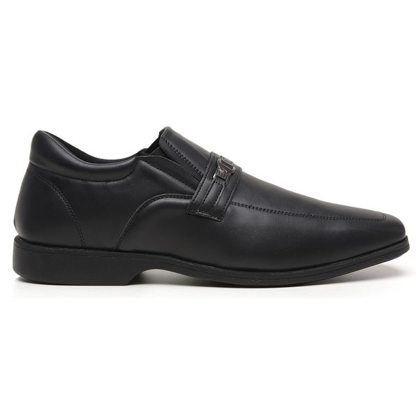 Sapato Social Masculino Preto Casual Elegante