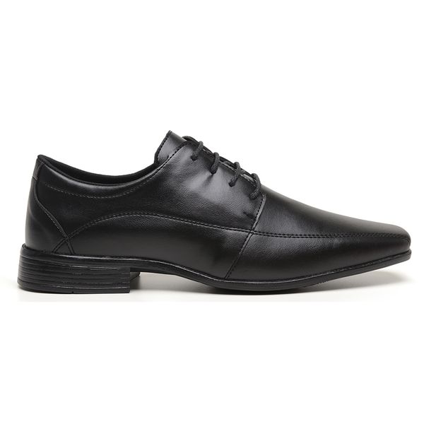 Sapato Social Masculino Casual Elegante Preto Cadarço