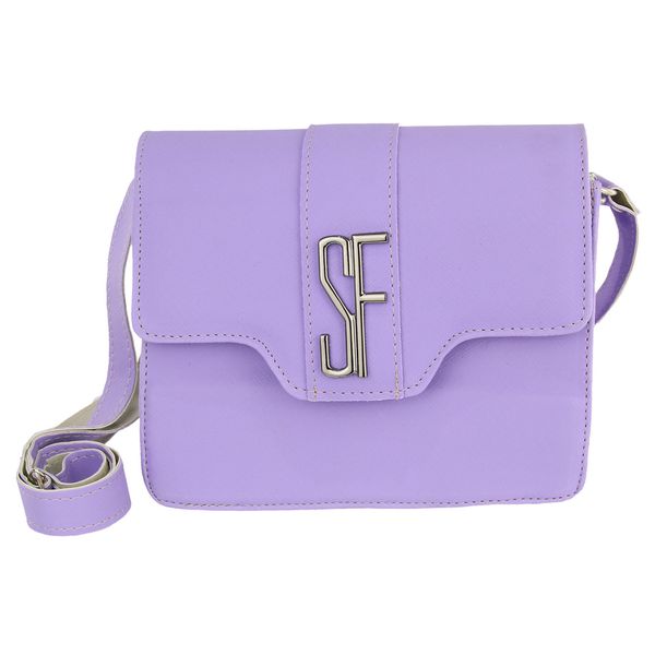 Bolsa Feminina Lilás Baú 