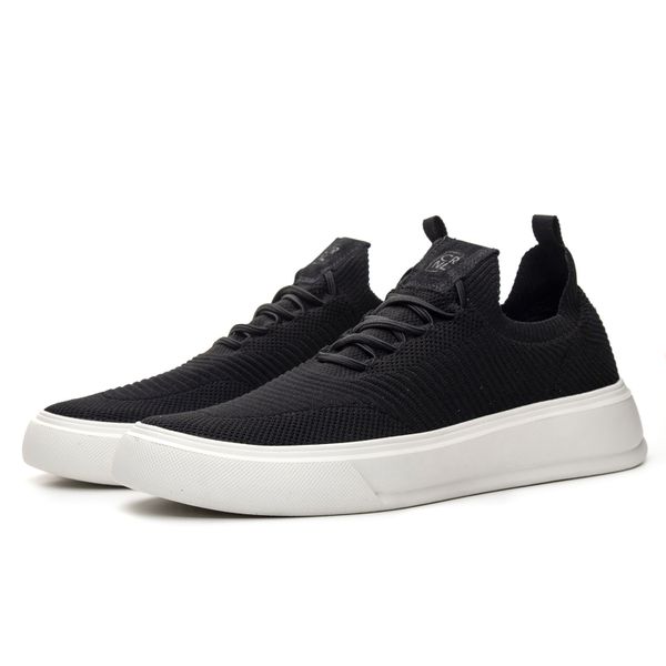 Tênis Knit Zack Preto
