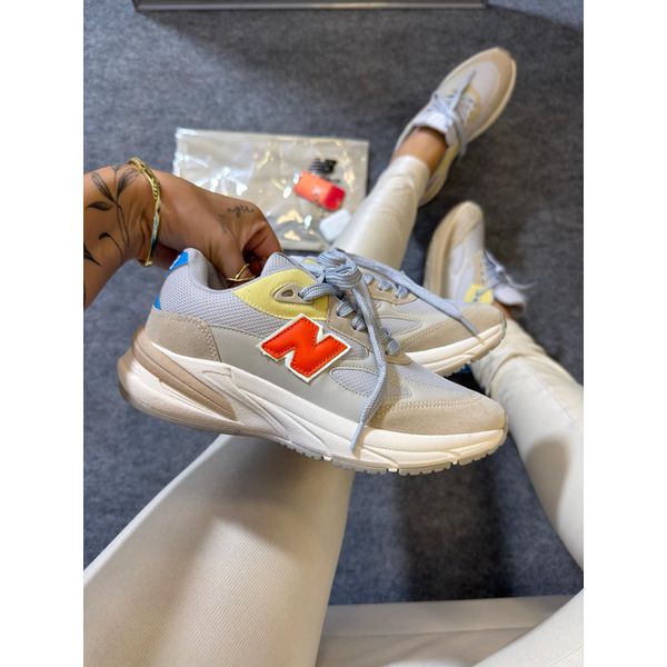 Tênis Casual Cinza com Azul