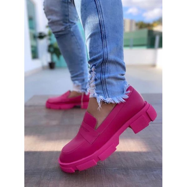 Mocassim Liso Pink