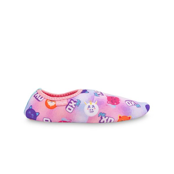 Sapatilha PK XD Pampili Bem-Me-Quer Estampa Pets 648013 Tie Dye Rosa 1430