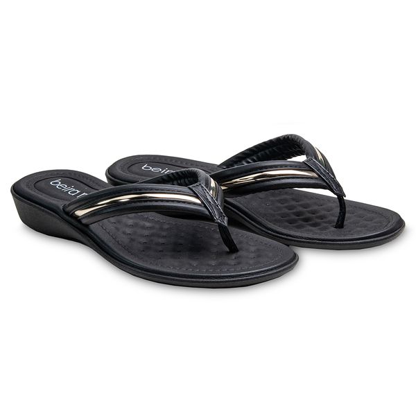 Tamanco Beira Rio Conforto 8224804 Preto 2453 SAPATO DE FRANCA