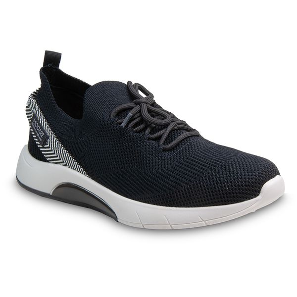 Tenis Casual ultraconforto Modare 7378106 Preto 2459 SAPATO DE