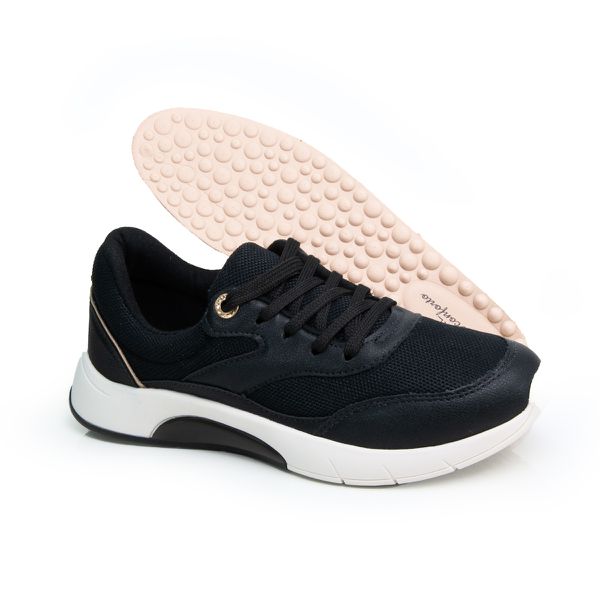 Sapatilha Feminina Sapato Modare Conforto Preto Sapatilha MODARE