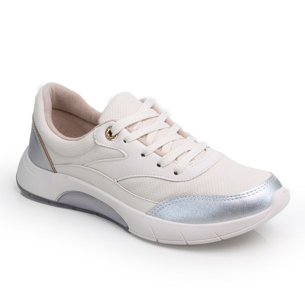 Tênis Modare Ultraconforto Feminino 7378114 com Gel Tech, solado TR antiderrapante e palmilha Ultracomfy