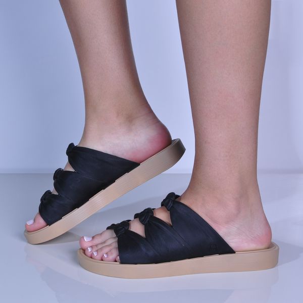 Chinelo Slide Feminino Preto Zaxy 1807