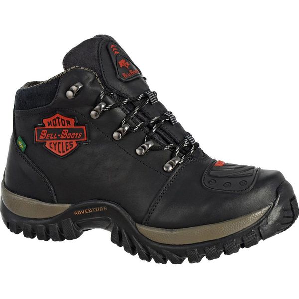 Bota Motociclista Adventure Bell Boots 2027 Preta 835