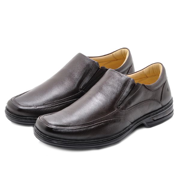 Sapato Masculino Rafarillo Confort Sapato Confort Em Couro