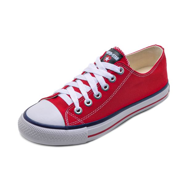 Tênis Unisex Super Star 3347 Vermelho 557