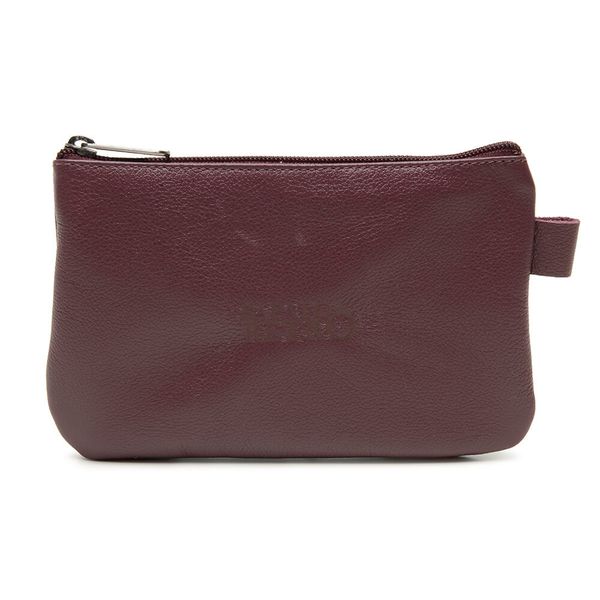 Bolsa de Mão em Couro Legítimo - Roxo