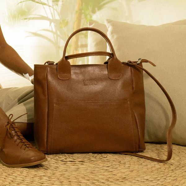 Bolsa RetrÔ - LAJEADO - Chocolate