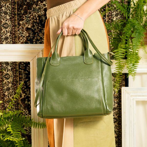Bolsa RetrÔ - LAJEADO - Verde Musgo