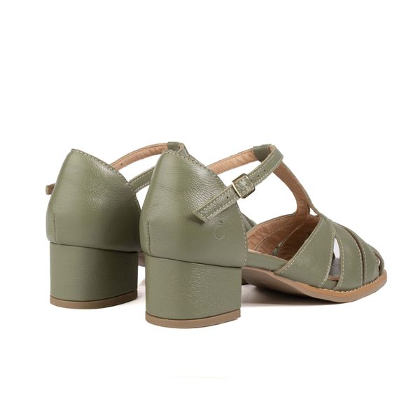 Sapato Feminino Boneca BROMÉLIA - Sálvia - 601.54 