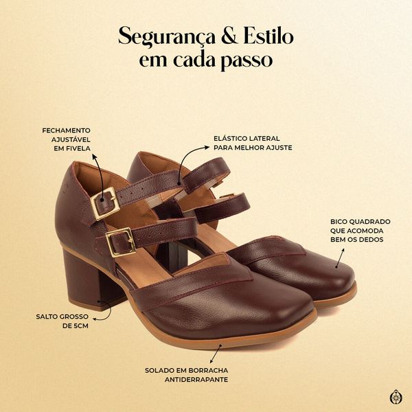 Sapato Boneca JADE - Madeira - 400.31