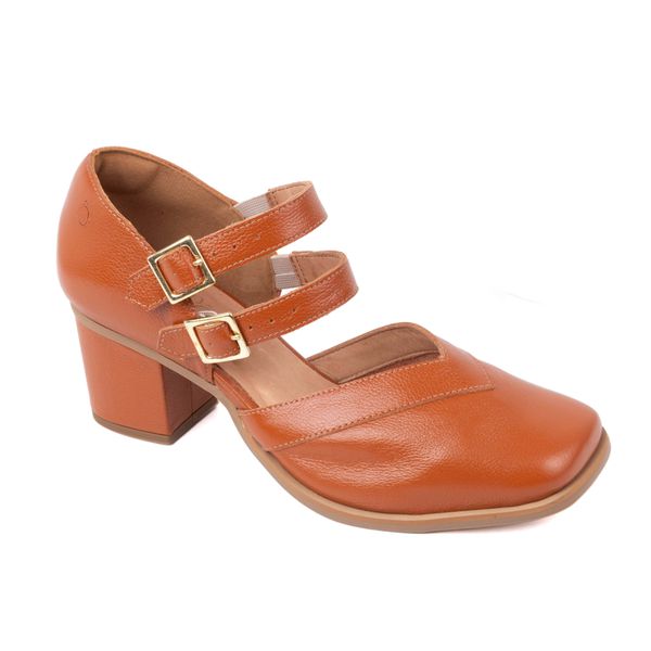Sapato Boneca JADE - Telha - 400.31