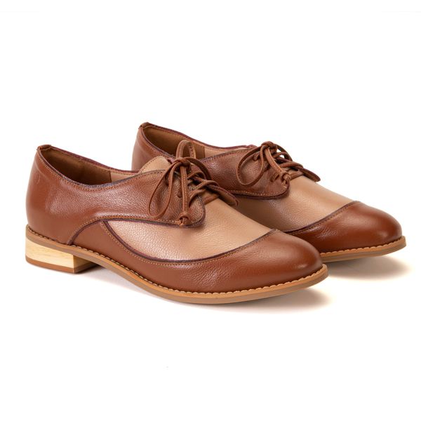 Sapato Oxford - Chocolate e Bali - HÍSTORIA