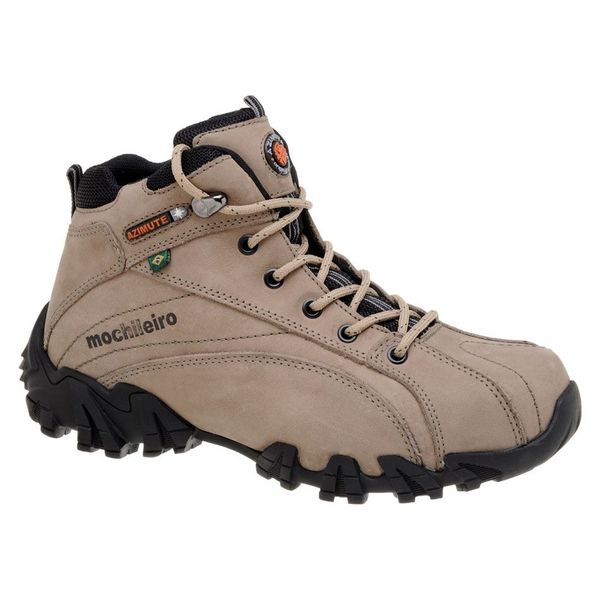 Coturno Adventure Masculino Em Couro Cor Cinza 429-5504-c