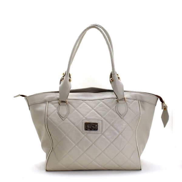 Bolsas Femininas Grande De Couro Legitimo Macio Lirom Super Luxuosa