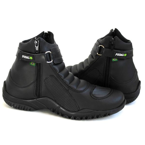 Bota motoqueiro cano curto online