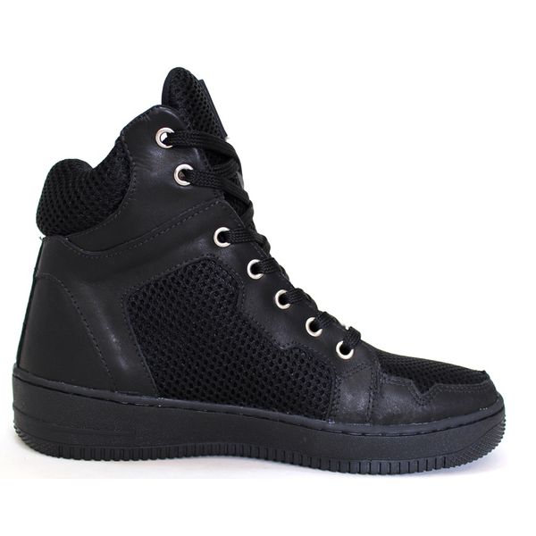 Tenis Cano Alto Top Fitness Preto Preto CAL ADOS LIROM