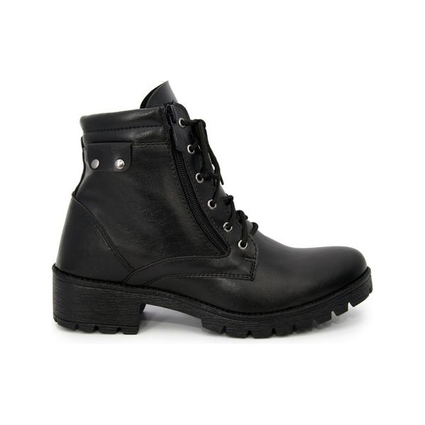 Coturno Feminino Tratorado Preto Zara