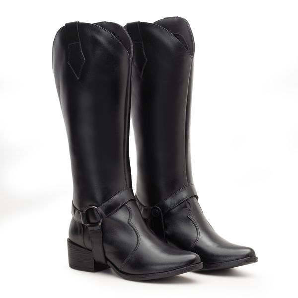 Bota Texana Hanna Preto